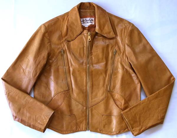 クレアカーライル レザージャケット クラフトレザージャケット拍卖