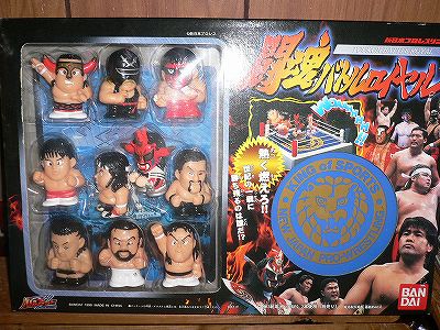 新品 新日本プロレス 闘魂バトルロイヤル 1996年 ソフビ拍卖