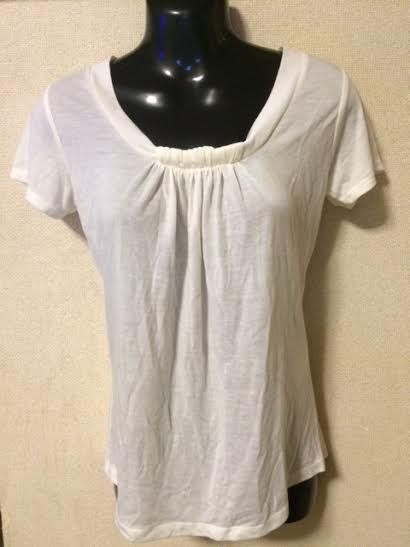 KLEIN PLUS カットソー 新品タグ付 定価2520円 38 ホワイト拍卖