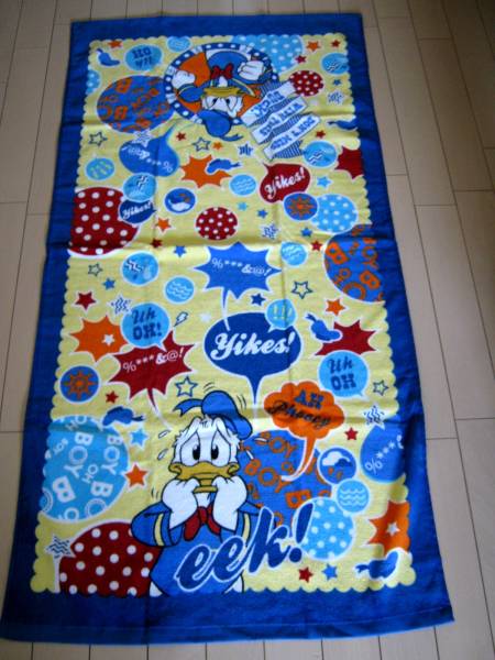 2.【新品】ディズニー*ドナルド*バスタオル拍卖