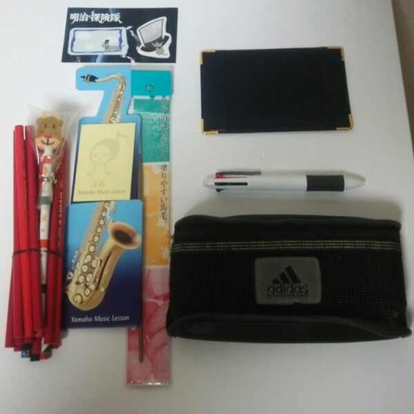美品 新品中古 文房具 まとめて アディダス ヤマハ 非売品 オフィス ビジネス拍卖