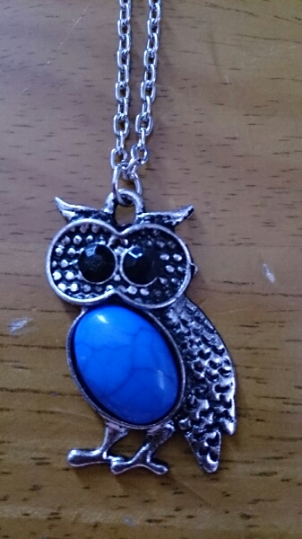 ふくろうチェーンペンダント☆フクロウ⑤拍卖