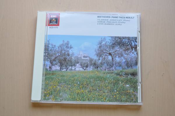 ベートーヴェン:ピアノ三重奏曲第7番/大公&第5番/幽霊@ウラディミール・アシュケナージ&イッツァーク・パールマン&リン・ハレル拍卖