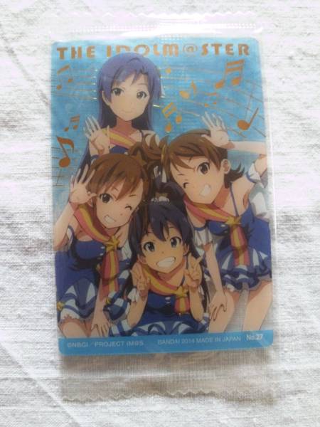 アイドルマスターウエハース 第6弾 No.27 箔 亜美真美・千早・響拍卖