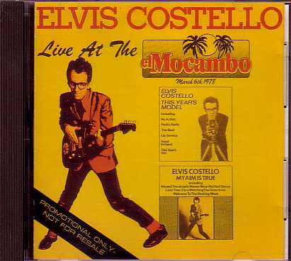 ELVIS COSTELLO.CD「Live At The EL MOCAMBO」エル・モカンボ/エルヴィスコステロ拍卖