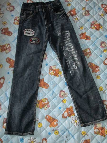 ◇新品!タグなしワンピースGパン160cm◇拍卖