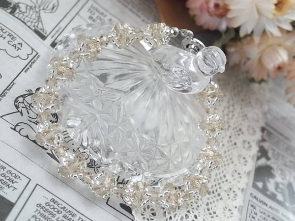 ★新入荷★クリスタルビーズいっぱいブレスレット拍卖