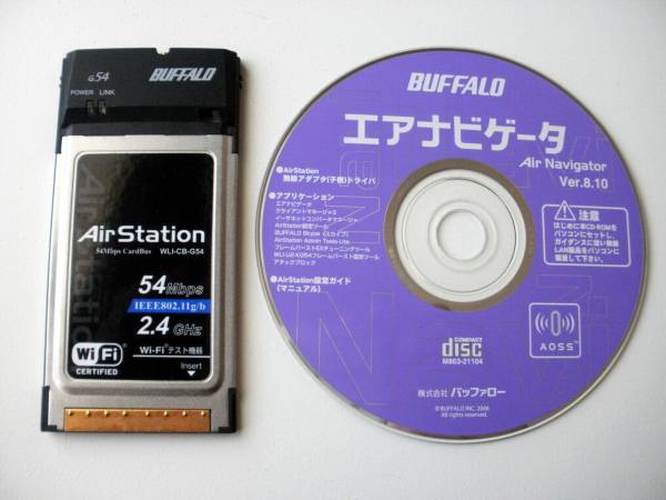 ★★★★   BUFFALO  WLI-CB-G54   無線LAN Card   中古品    ★★★★拍卖