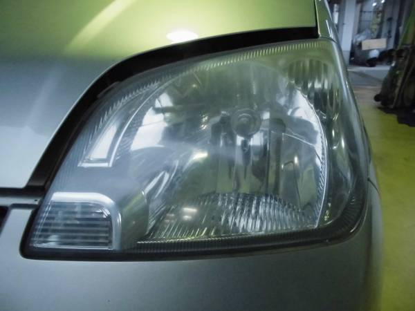 H15 ミラ L250S 左 ヘッド ライト 中古拍卖