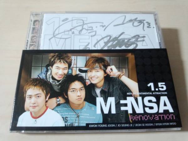 MENSA(メンサ)CD「1.5集RENOVATION」韓国K-POP廃盤●拍卖