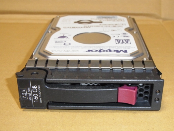 ◆HP 353043-001 3.5'/160G/SATA/マウンタ付/2台あり (SH1621)拍卖