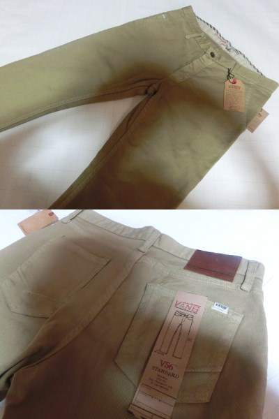 ☆USA購入 アメカジ【Vans】V56 STANDARDコットンパンツ30インチ拍卖