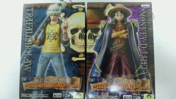 即決!ワンピースTHE GRANDLINE MENvol.4トラファルガー ルフィ拍卖
