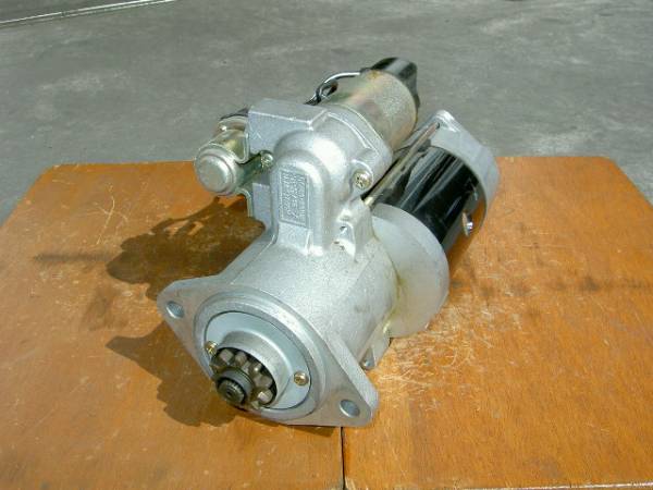 三菱、フォークリフト/船舶/ブルドーザー等用セルモーター(スターター)リビルト品 M3T58771,32B66-00100,M8T60371,32B66-10100拍卖