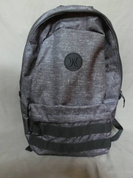 ◆USA購入 ハーレー【Hurley】渋いブラック杢デザインBACKPACK◆拍卖