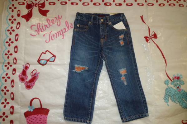 新品DADDYデニム長パンツジーンズ100cm拍卖