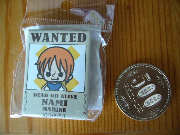 □■ワンピース(パソコンワークス)手配書缶バッチ ナミ■□拍卖