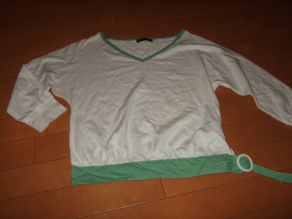 即決★marble inkデザインカットソー★M拍卖