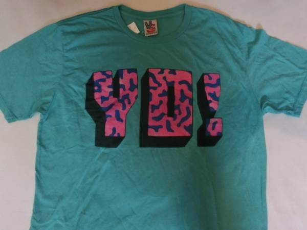 ☆MADE IN USA 【JUNKFOOD】ソフト素材【YO!】プリントT US XL緑拍卖