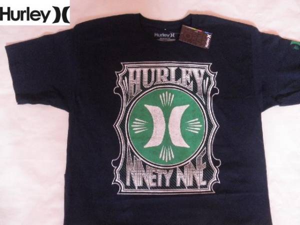 USA購入 ハーレー《Hurley》RegularFitプリントTシャツUS S Navy拍卖