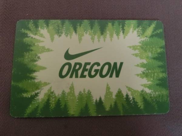 ★即決 USA入手【Nike Oregon】プラスティックカード グリーン★拍卖