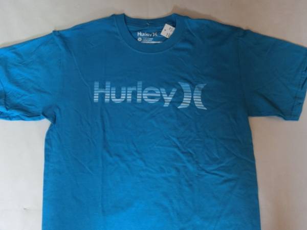 ★ハーレー【Hurley】CLASSIC FIT ロゴプリントT US L サックス拍卖