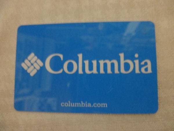 ☆用途多彩 USA本社Oregon州入手 コロンビア プラスチックカード拍卖