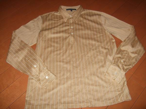 良品即決★ラルフローレンゴルフ★ストライプカットソーシャツS拍卖
