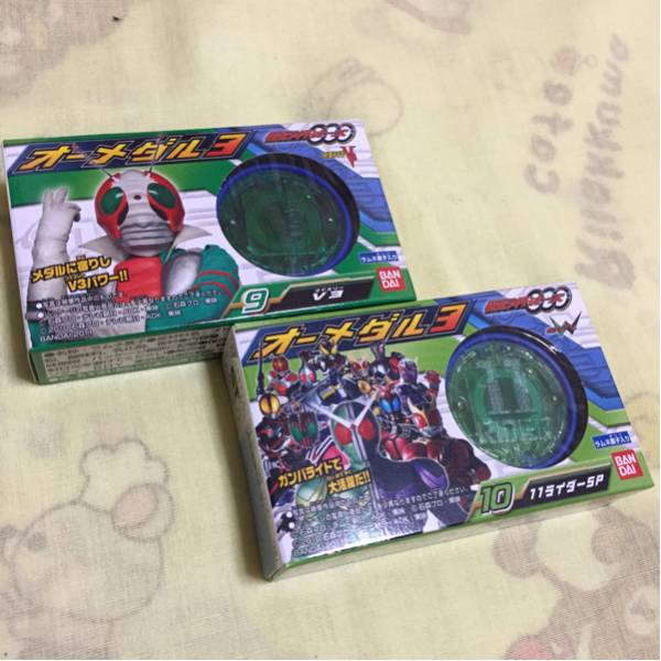新品 仮面ライダーオーズ オーメダル V3 & 11ライダーSP拍卖
