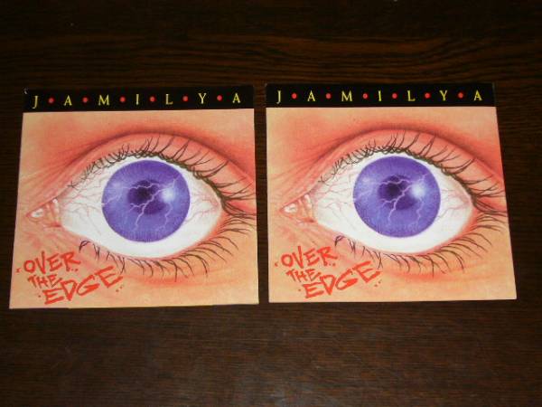 激レア 輸入盤 JAMILYA/Over the edge オリジナル アメリカ出身5人組正統派メロディックHMバンドの1st拍卖