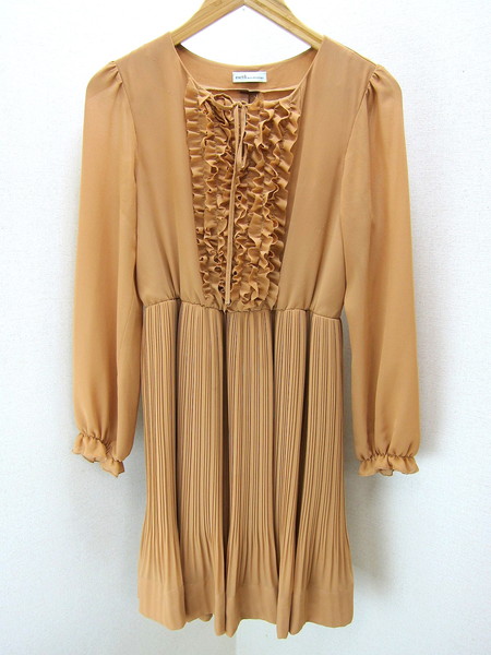 ■アースミュージック&エコロジー/EARTH★フリルワンピース■C拍卖