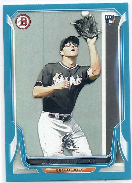 2014 Bowman Jake Marisnick RC Blue /500拍卖