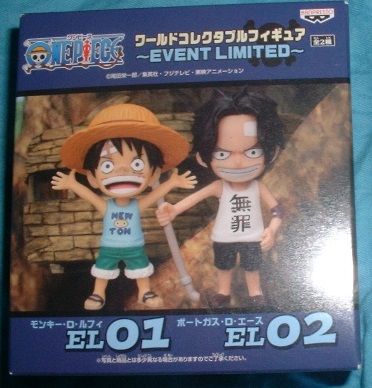 コレクタブルフィギュア ディフォルメ博限定 ルフィ&エース拍卖