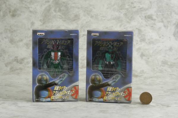 仮面ライダーアクションフィギュア クリアバージョン拍卖