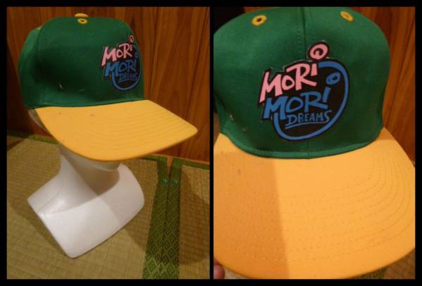 夢がMORIMORI 帽子 キャップ SMAP 森口博子 森脇健児 非売品 スマップ拍卖