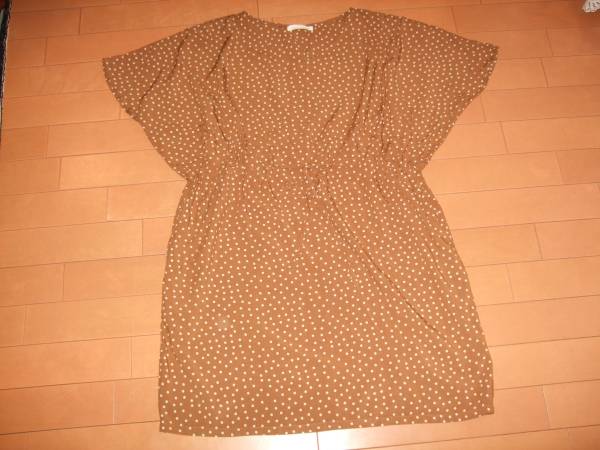良品○スタジオクリップ 水玉デザインチュニックワンピース○拍卖