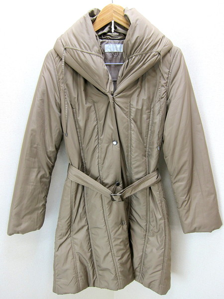 ■ESPRITMUR/エスプリミュール★ブラウンダウンコート9AR■H拍卖