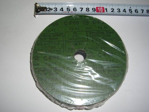 粒度60/5型/125mm/トダ サンディング ディスク 拍卖
