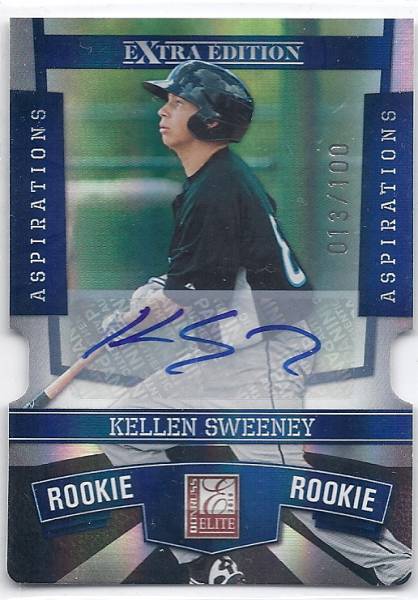 2010 Elite Extra Kellen Sweeney Auto Aspirations /100拍卖