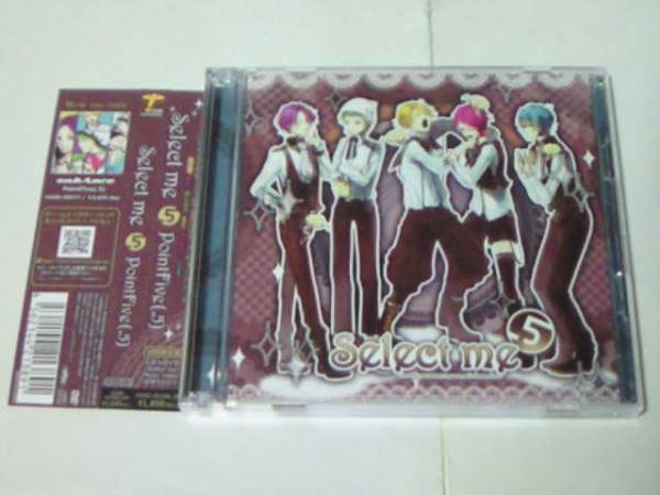 CD+DVD Select me .5 Point Five 歌い手 蛇足、あさまる、amu、みーちゃん、clear拍卖