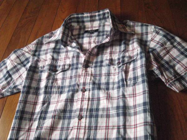 バーバリーブラックレーベル 半袖チェックシャツ a229拍卖