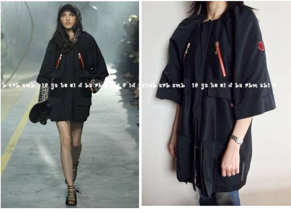 世界限定新品MONCLERモンクレール ガムルージュ パリコレ着用0黒拍卖