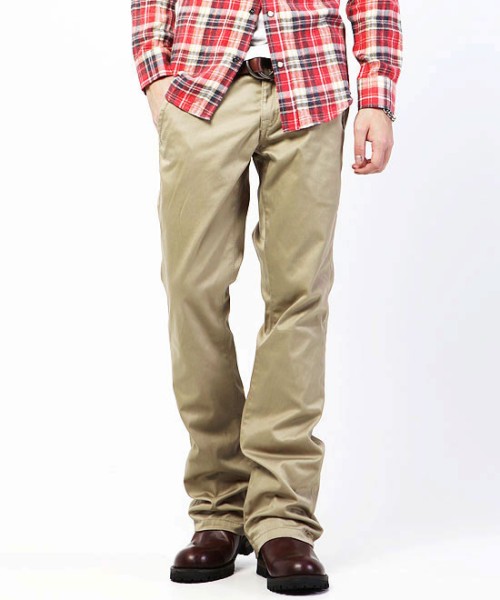 新品未使用MLB168 w46日本製Made in Japan【MURDER LICENSEワークシューカットライトチノパンツベージュ】【Black by VANQUISH】紳士メンズ拍卖