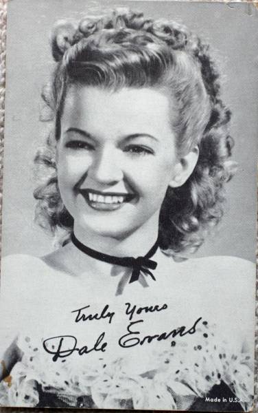 アンティークコレクターカード/Dale Evans/USAカーガール拍卖