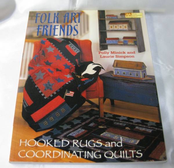 Folk Art Friends: Hooked Rugs and Coordinating Quilts キルト拍卖