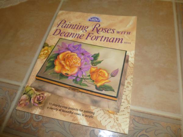 洋書トールペイント バラ Deanne Fortnam MDA拍卖
