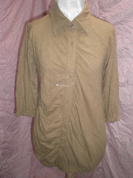 k3 未使用☆即買 GRANDCROIXベージュシャーリングシャツジャケット拍卖