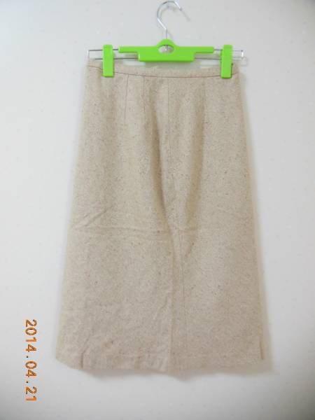 ofu イトキン ひざ丈タイトスカート サイズ36 シルク シンプル拍卖