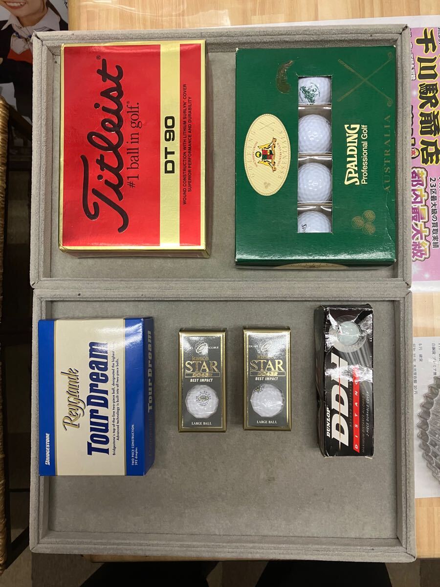 ゴルフボールセット　新品　 BRIDGESTONE DUNLOP kasko titleist ゴルフ　60サイズ