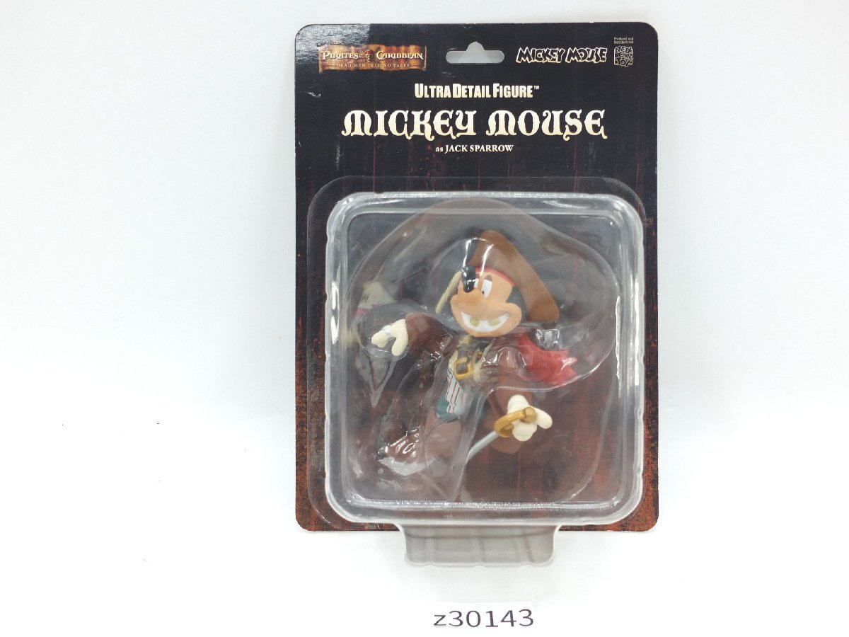 【z30143】新品・未開封 ULTRA DETAIL FIGURE MICKEY MOUSE as JACK SPARROW ミッキーマウス ジャックスパロー SERIES No3 格安スタート